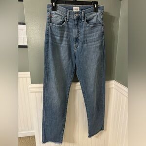 Hudson Jeans Womend Denim Blue Straight Leg Jeans 27